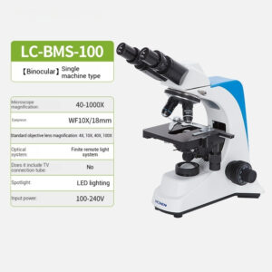 Biological microscope with large field of view eyepiece and CTV professional optical high-definition sperm mite microscope - Image 8