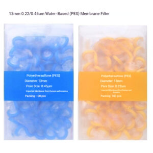 Needle filter, 13 25mm water-based organic microporous membrane filter head, polyether sulfone PES nylon - Image 4