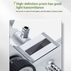 Abbe refractometer laboratory sugar concentration analyzer 2WAJ monocular refractive index Abbe refractometer - Image 9