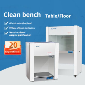 Ultra clean workbench laboratory single double person vertical horizontal dust removal sterile stainless steel cleaning and purification operation table - Image 55