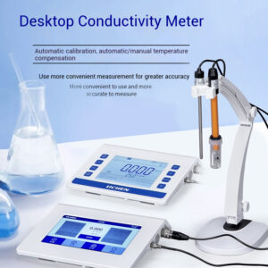 Desktop digital conductivity meter, laboratory digital water quality analysis tester, pure water measuring instrument