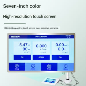 Multi parameter water quality analyzer, laboratory pH meter, conductivity meter, dissolved oxygen three in one detector - Image 10