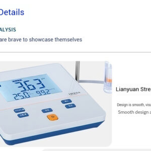 Digital desktop acidity tester, laboratory pH meter, pH measurement PHS-25-3C-3E - Image 20