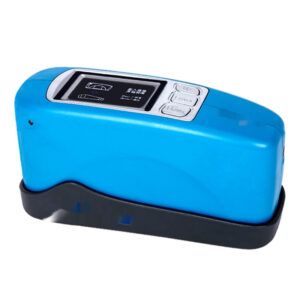 Gloss meter for paint, plastic, and stone ink