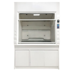 Laboratory fume hood desktop all steel PP laboratory test room exhaust hood floor mounted fume hood