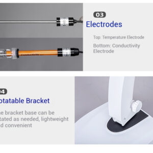 Desktop digital conductivity meter, laboratory digital water quality analysis tester, pure water measuring instrument - Image 13