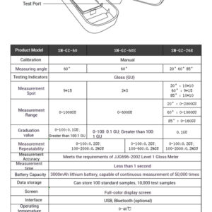 Gloss meter for paint, plastic, and stone ink - Image 10