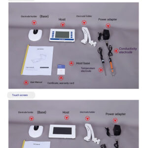 Desktop digital conductivity meter, laboratory digital water quality analysis tester, pure water measuring instrument - Image 12