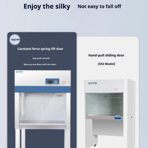 Ultra clean workbench laboratory single double person vertical horizontal dust removal sterile stainless steel cleaning and purification operation table - Image 44