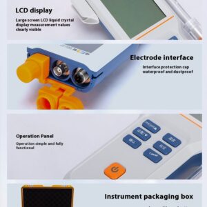 Digital desktop acidity tester, laboratory pH meter, pH measurement PHS-25-3C-3E - Image 14