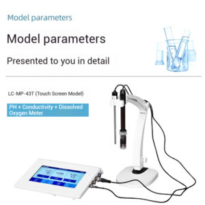 Desktop multi parameter analyzer PH meter+conductivity+dissolved oxygen three in one water quality analyzer - Image 7