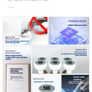 BOD analyzer, national standard laboratory, no pump pressure difference method, automatic digital display water quality analysis and testing - Image 7