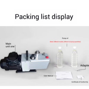 Single and double stage rotary vane vacuum pump 2XZ industrial defoaming laboratory small air conditioning refrigerator oil pump - Image 20