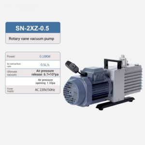 Single and double stage rotary vane vacuum pump 2XZ industrial defoaming laboratory small air conditioning refrigerator oil pump - Image 16