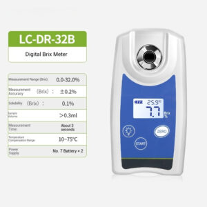 Digital sugar meter, fruit sugar analyzer, sweetness tester, high-precision sugar detector, refractometer - Image 22