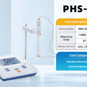 Digital desktop acidity tester, laboratory pH meter, pH measurement PHS-25-3C-3E - Image 13