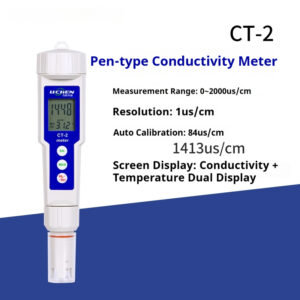 Pen type digital conductivity meter for water hardness and quality testing of aquarium water, portable laboratory testing instrument - Image 7