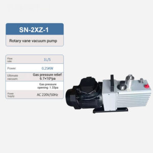 Single and double stage rotary vane vacuum pump 2XZ industrial defoaming laboratory small air conditioning refrigerator oil pump - Image 15