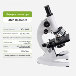 Binocular biological microscope, one drop blood detector, blood cells, sperm, mites, high-definition electron microscope - Image 10