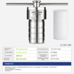 Stainless steel reaction kettle laboratory hydrothermal synthesis explosion-proof high temperature and high pressure dissolution tank PTFE lining - Image 17