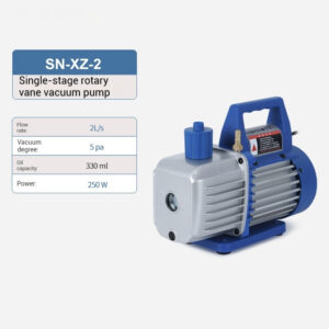 Single and double stage rotary vane vacuum pump 2XZ industrial defoaming laboratory small air conditioning refrigerator oil pump - Image 6