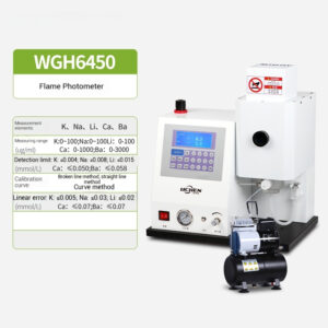 Flame photometer intelligent laboratory potassium sodium barium lithium soil fertilizer cement specific multi-element detection instrument - Image 3