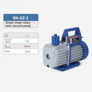 Single and double stage rotary vane vacuum pump 2XZ industrial defoaming laboratory small air conditioning refrigerator oil pump - Image 5