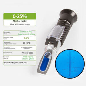 Digital sugar meter, fruit sugar analyzer, sweetness tester, high-precision sugar detector, refractometer - Image 10