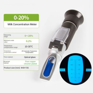 Sugar meter, fruit sugar meter, digital sweetness tester, seawater salinity meter, honey refractometer - Image 17