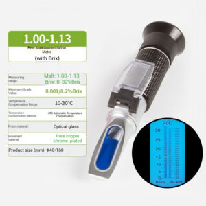 Digital sugar meter, fruit sugar analyzer, sweetness tester, high-precision sugar detector, refractometer - Image 8