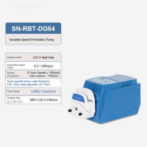 Variable speed peristaltic pump laboratory acid and alkali resistant high flow industrial digital display quantitative circulation constant flow pump - Image 6