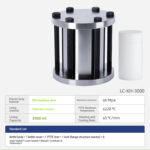 Stainless steel reaction kettle laboratory hydrothermal synthesis explosion-proof high temperature and high pressure dissolution tank PTFE lining - Image 23