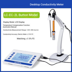 Desktop digital conductivity meter, laboratory digital water quality analysis tester, pure water measuring instrument - Image 9