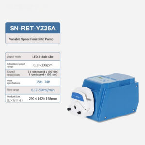 Variable speed peristaltic pump laboratory acid and alkali resistant high flow industrial digital display quantitative circulation constant flow pump - Image 18
