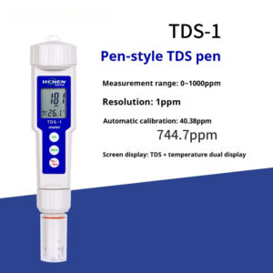 Pen type digital conductivity meter for water hardness and quality testing of aquarium water, portable laboratory testing instrument - Image 5