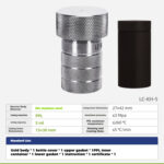 Stainless steel reaction kettle laboratory hydrothermal synthesis explosion-proof high temperature and high pressure dissolution tank PTFE lining - Image 27