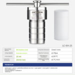 Stainless steel reaction kettle laboratory hydrothermal synthesis explosion-proof high temperature and high pressure dissolution tank PTFE lining - Image 10