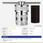 Stainless steel reaction kettle laboratory hydrothermal synthesis explosion-proof high temperature and high pressure dissolution tank PTFE lining - Image 40