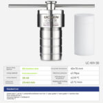 Stainless steel reaction kettle laboratory hydrothermal synthesis explosion-proof high temperature and high pressure dissolution tank PTFE lining - Image 11