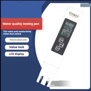 Pen type digital conductivity meter for water hardness and quality testing of aquarium water, portable laboratory testing instrument - Image 3