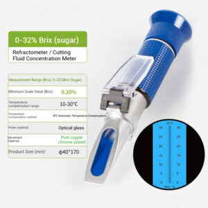 Digital sugar meter, fruit sugar analyzer, sweetness tester, high-precision sugar detector, refractometer - Image 17