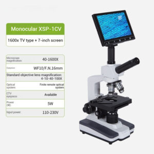 Binocular biological microscope, one drop blood detector, blood cells, sperm, mites, high-definition electron microscope - Image 14
