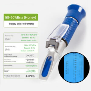 Sugar meter, fruit sugar meter, digital sweetness tester, seawater salinity meter, honey refractometer - Image 11