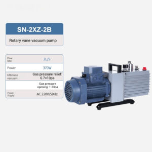 Single and double stage rotary vane vacuum pump 2XZ industrial defoaming laboratory small air conditioning refrigerator oil pump - Image 9