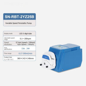 Variable speed peristaltic pump laboratory acid and alkali resistant high flow industrial digital display quantitative circulation constant flow pump - Image 13