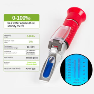 Sugar meter, fruit sugar meter, digital sweetness tester, seawater salinity meter, honey refractometer - Image 13
