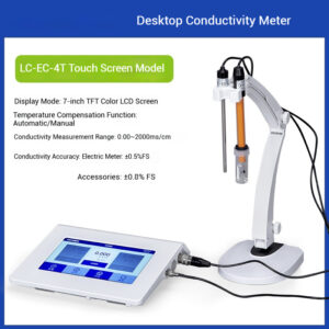 Desktop digital conductivity meter, laboratory digital water quality analysis tester, pure water measuring instrument - Image 3