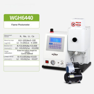 Flame photometer intelligent laboratory potassium sodium barium lithium soil fertilizer cement specific multi-element detection instrument - Image 5