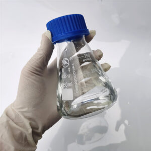 Glass screw neck triangular flask conical flask black lid small mouth blue lid large mouth high temperature resistant