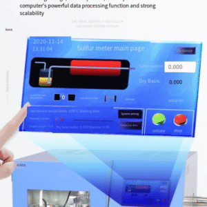 Fully automatic sulfur analyzer, Coulomb fast intelligent sulfur analyzer, coal sulfur content and sulfur content detector - Image 3